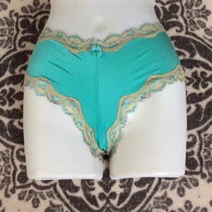 Hertex Briefs Teal Green Pantie Size S/5